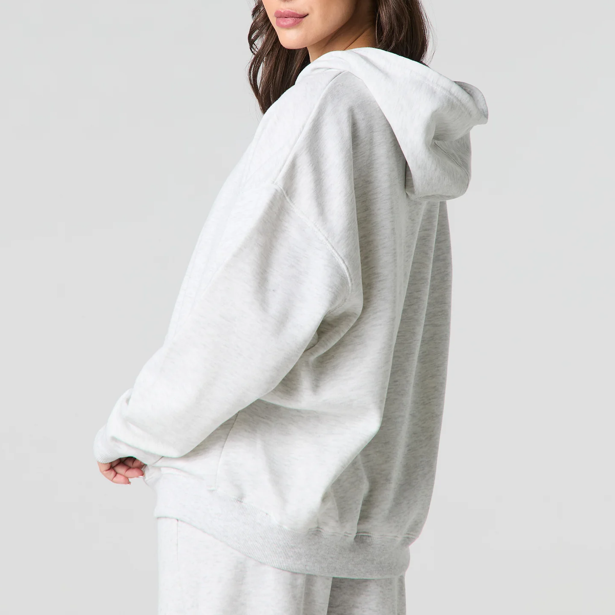 Oversized Full-Zip Hoodie